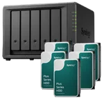 Synology DS1525+-5 baies avec 5 disques de 12To HAT3310-12T — miniature 1