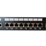 Kimex International Panneau de brassage rack 19" - 1U/blindé/cat6 — miniature 3