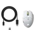 Corsair Scimitar Elite SE - Sans-Fil - RGB - Blanc — miniature 4