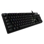 Logitech G512 - Mécanique - Filaire - RGB - Carbon — miniature 1