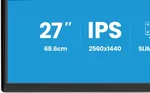 Iiyama Prolite XB2792QSU-B1 - 27" QHD 120Hz IPS 3ms Pivot Adaptive Sync FreeSync — miniature 6