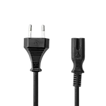 Nedis Câble Euro Masculin vers IEC-320-C7 - 2m - Noir — miniature 3