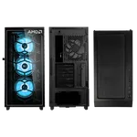 Kolink Observatory Y AMD SE, ARGB Midi-Tower - schwarz — miniature 4