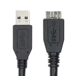 Nedis Câble USB-A vers USB Micro-B mâle/mâle - 1m - Noir — miniature 2