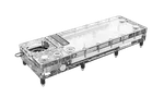 Alphacool Core Flat Reservoir 360 Right D5/VPP - Ss pompe — miniature 1
