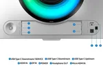Samsung Odyssey G9 - 49" OLED MATE DQHD CURVE 240Hz 0.03ms FreeSync Premium Pro-Seconde Vie — miniature 8