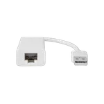 Nedis Adaptateur USB 2.0 vers RJ 45 - Blanc — miniature 3