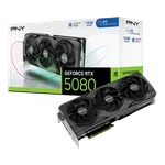 PNY RTX 5080 16GB Overclocked Triple Fan, miniature 1