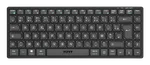 Port Mini keyboard - Sans fil - Noir — miniature 1