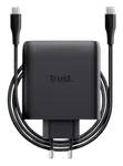 Trust Maxo chargeur 100W 2 ports + Câble USB-C - 2m - Noir — miniature 5