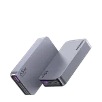 UGREEN Chargeur secteur 3 ports - 65W - Gris — miniature 1