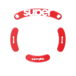 SuperGlide Patins Verre V2 - Logitech G Pro Wireless - Rouge — miniature 1
