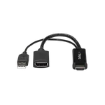 StarTech Adaptateur HDMI vers DP mâle/femelle - 15,2cm — miniature 5