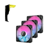 Corsair iCUE LINK RX120 RGB Triple kit - Noir — miniature 2