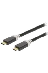 König Câble USB-C 3.1 mâle/mâle - 1m - Anthracite — miniature 1