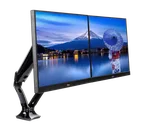 Iiyama 27" FHD 240Hz Fast-IPS G-Sync + 27" FHD 120Hz + Bras double — miniature 4