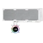 Lian-Li Hydroshift II LCD-C 360 Fanless ARGB Blanc — miniature 1
