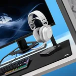 Corsair HS80 RGB Wireless - Blanc — miniature 2