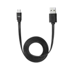 WE Câble USB/Micro USB réversible - 1m - Noir, miniature 3