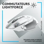 Logitech G502 X Lightspeed - Sans-Fil - Blanc — miniature 9