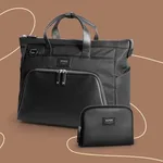 Port Sac à main et pochette Muse Signature - 16" - Noir — miniature 10