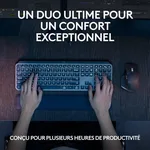 Logitech MX Keys S Noir + Souris sans fil MX Master 3S Noir — miniature 7