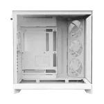 NZXT H9 Flow RGB Blanc - MT/Sans Alim/E-ATX — miniature 3