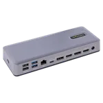 StarTech Station d'accueil USB-C - 12 ports - 3 x 4K — miniature 2