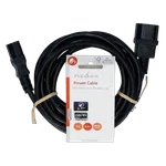 Nedis Rallonge IEC C14 vers IEC C13 - 3m - Noir — miniature 1