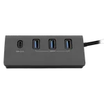 T'nB USB-A/USB-C 3.0 - 4 ports - Gris — miniature 5