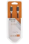 König Câble USB-C 3.1 mâle/mâle - 1m - Anthracite — miniature 2