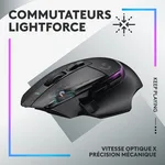 Logitech G502 X Plus - Sans-Fil - RGB - Noir — miniature 10