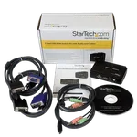 StarTech 2 Port USB KVM Switch w/Audio & Cables — miniature 6