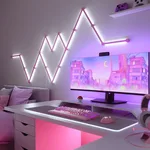 Nanoleaf Lines Skin Rose Mate - 9 pièces — miniature 4