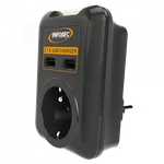 Infosec S1 USB NEO - 1 prise + USB — miniature 1