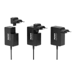 Port Chargeur international GaN USB-C 100W - 2 ports - Noir — miniature 6