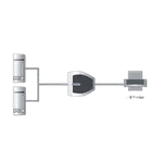 Aten 2UC- 1 périphérique USB Automatique — miniature 4