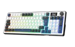 The G-LAB Keyz Elite 450 écran LCD - Mécanique - Sans-Fil - RGB - Blanc/Bleu — miniature 8