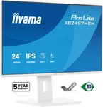 Iiyama ProLite XB2497HSN-W1 - 24" FHD 100Hz IPS USB-C Dock RJ45 Pivot HP Blanc — miniature 3