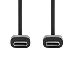 Nedis Câble USB-C vers USB-C 60 W - 1m - Noir — miniature 2