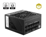 MSI ATX 850W - 80+ Gold - MPG A850GS PCIE5 Noir — miniature 1