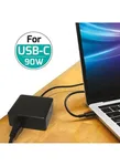 Port Alimentation secteur 90W - USB-C - Noir — miniature 4