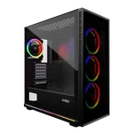 M.RED BLACK DESTROYER Glass-G - ARGB - MT/ATX-Seconde Vie — miniature 1