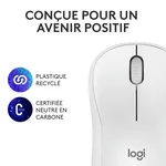 Logitech M240 Silent - Sans-Fil - Blanc — miniature 8