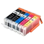 Compatible Canon Pack cartouches PGI-580XXL BK + CLI-581 BK/C/M/Y — miniature 2