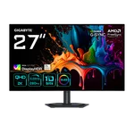 Gigabyte MO27Q28G - 27" WOLED QHD 280Hz Pivot HP USB-C Compatible G-Sync — miniature 1