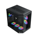 Xigmatek Cubi MT/SansAlim/E-ATX - Noir-Seconde Vie — miniature 5