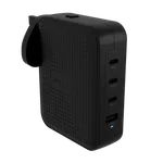 Targus Chargeur de voyage GaN 145W 3xUSB-C + USB-A - 4 ports  - Noir — miniature 1
