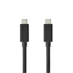 Nedis Câble USB-C 3.2 mâle/mâle - 100W - 2m - Noir — miniature 3