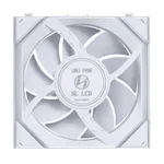 Lian-Li UNI FAN SL LCD ARGB PWM - Sans Fil 120mm - Blanc, miniature 4